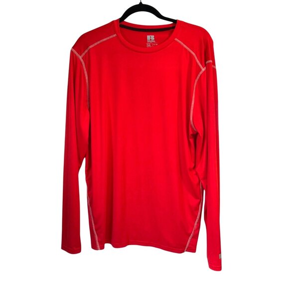 Russell Athletic Red Long Sleeve Dri-Power Performance Shirt Size XL - Picture 1 of 6